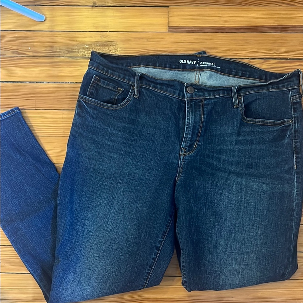 Old Navy Blue Skinny Jeans Classic Style